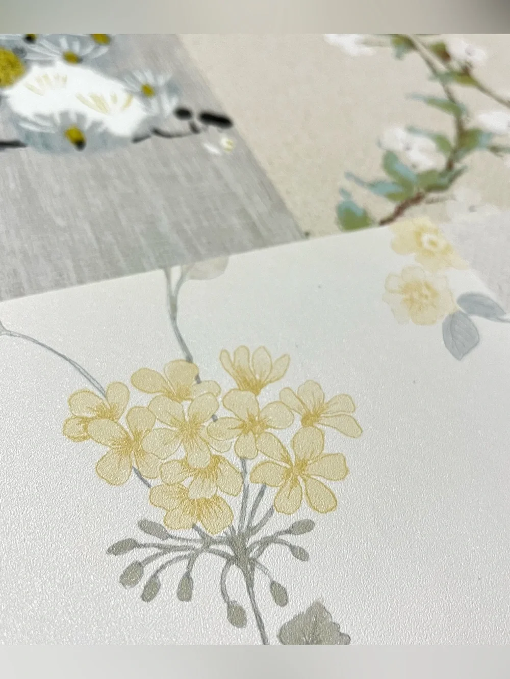 14 Assorted Wallpaper Sample Sheets Floral Vines Botanical Pack Arts & Crafts